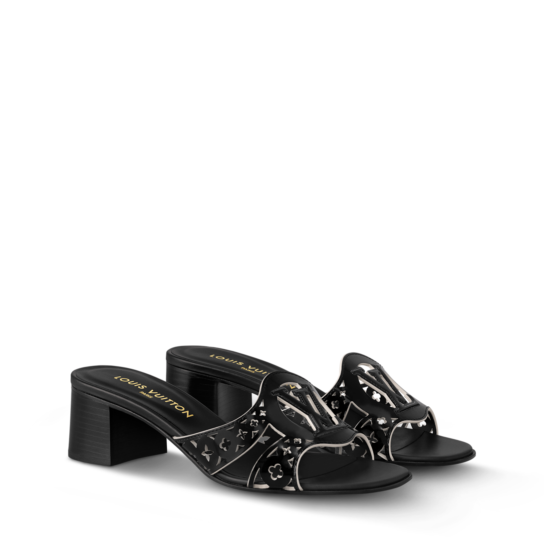 ユイ　LOUIS VUITTON ブラック ミュール ヒール付　新品未使用 LV Isola Mule - Shoes | LOUIS VUITTON